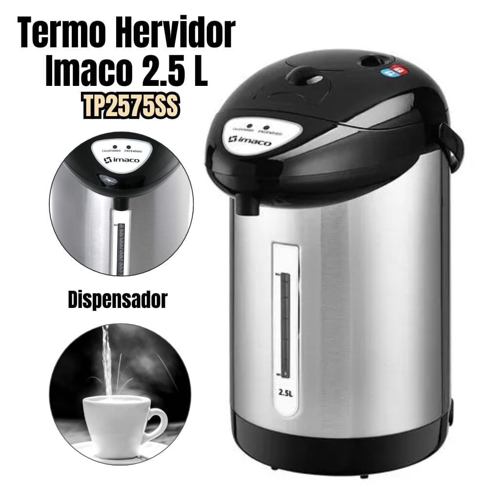 Termo Hervidor Electrico Imaco 2.5 L - TP2575SS