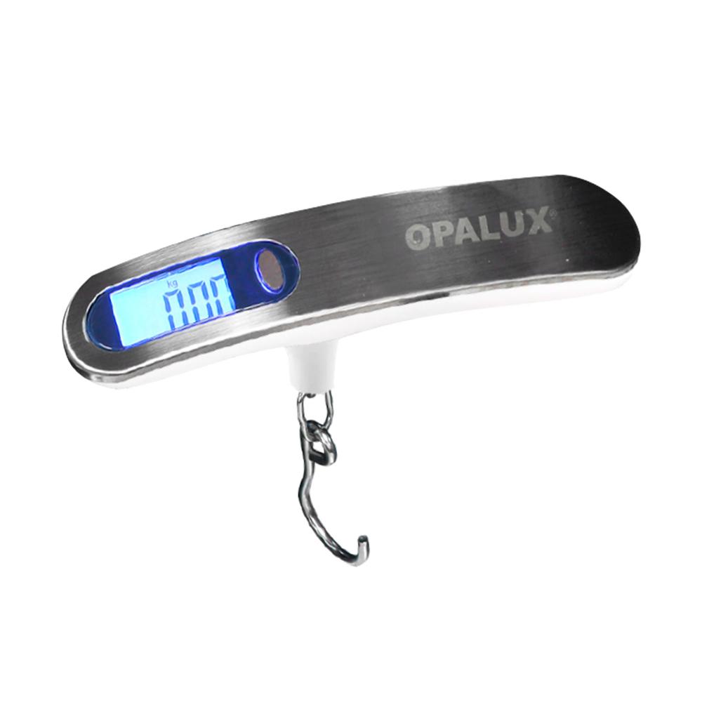 Balanza Digital de Equipaje Pantalla Azul OP-623 OPALUX