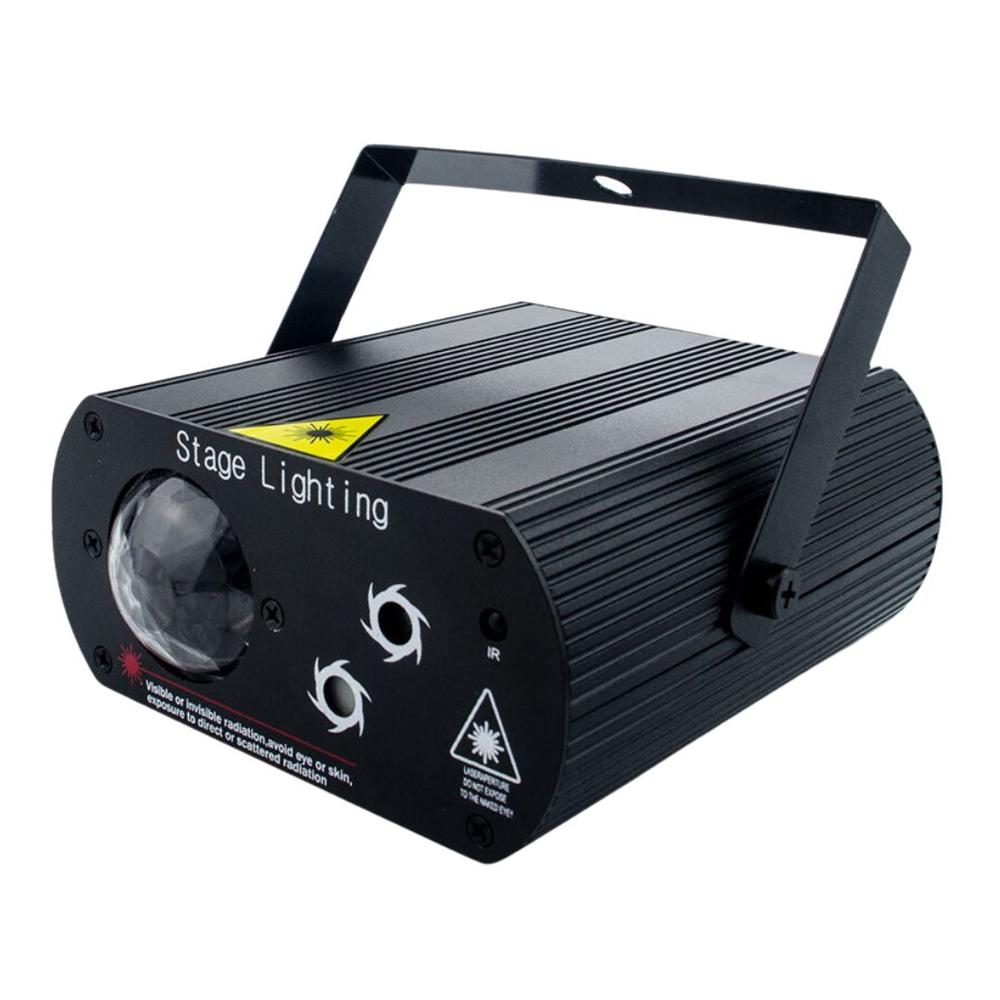 Proyector Láser LED RGB 3 en 1 con Sensor de Sonido EMS-SW01