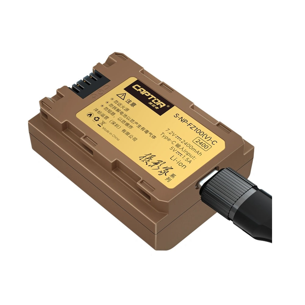 Batería NP-FZ100 Tipo usb-C CAPTOR