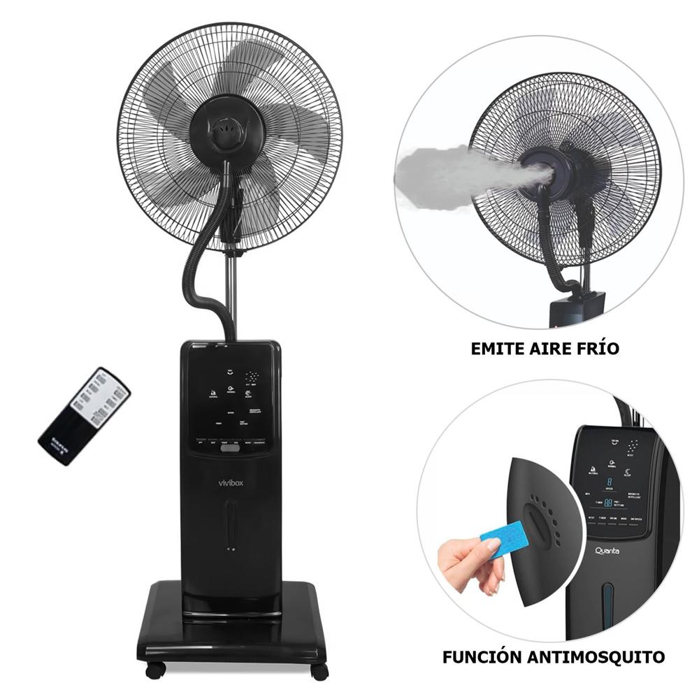 Ventilador Industrial Nebulización Humidificador Antimosquitos 100W