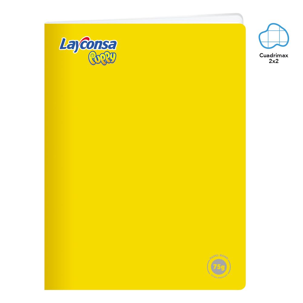 Cuaderno LAYCONSA Grapado Cuadrimax 2x2 80 Hojas