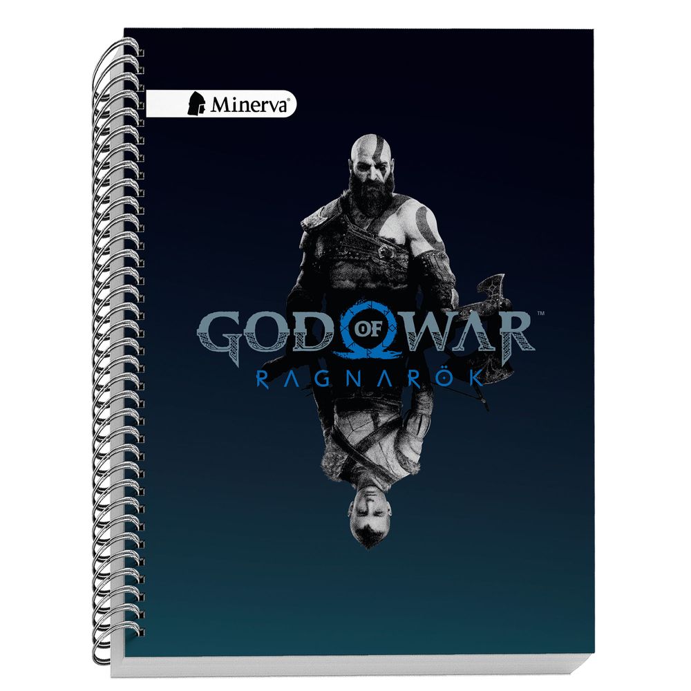 Cuaderno MINERVA Cuadriculado Anillado Tapa Dura 5D Techno 150 Hojas