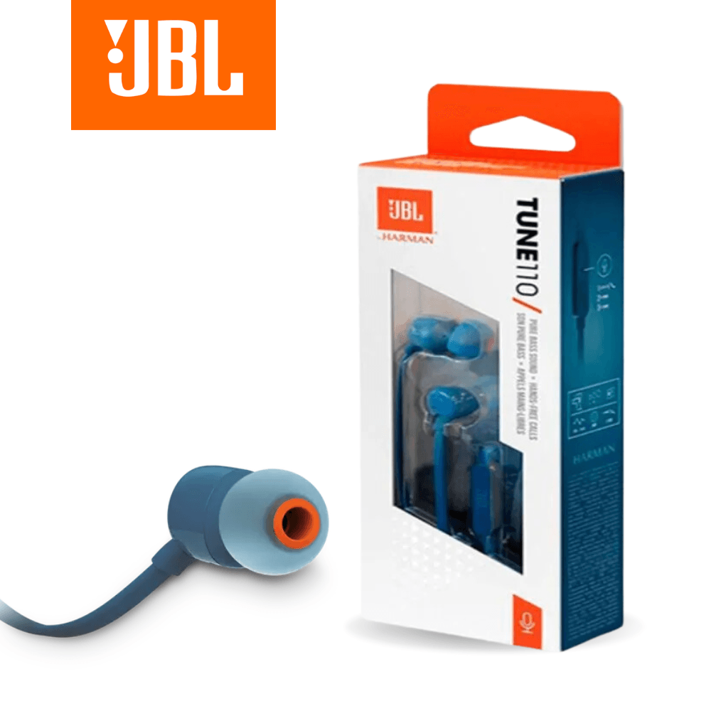 Auriculares JBL TUNE 110 Azul