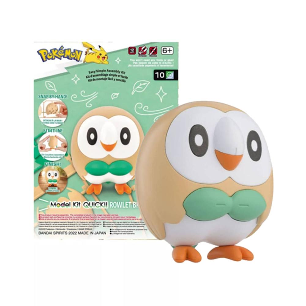 Bandai Spirits Model Kit Pokemon Rowlet ROW-4039