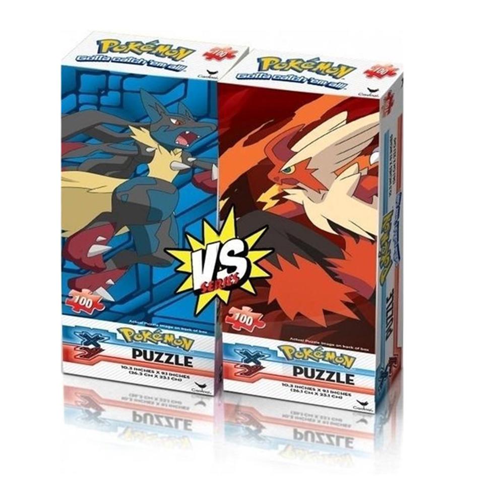 Puzzle Mega Blaziken y Mega Lucario - Pokémon DWL-CI-ROMPMBLLUC