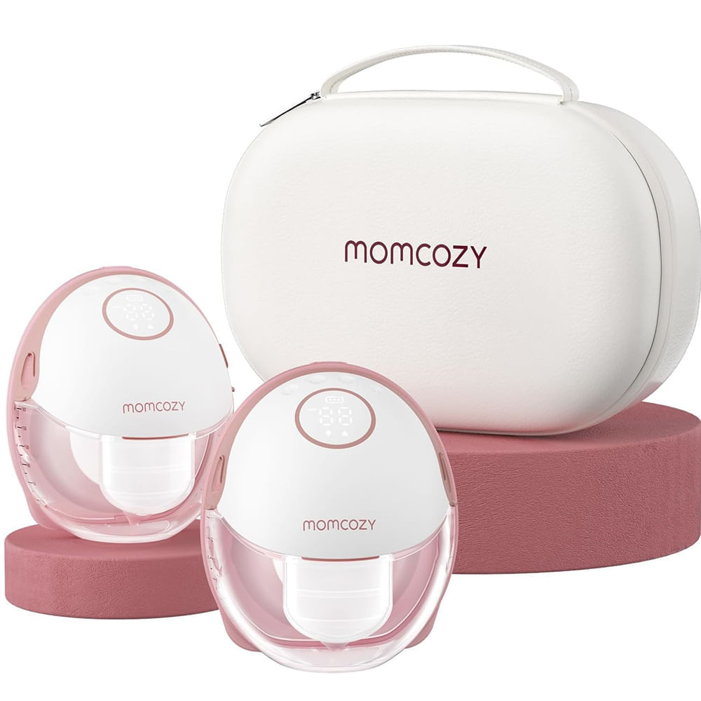 Momcozy M6 Doble Extractor Eléctrico de Leche Materna Manos Libres ...