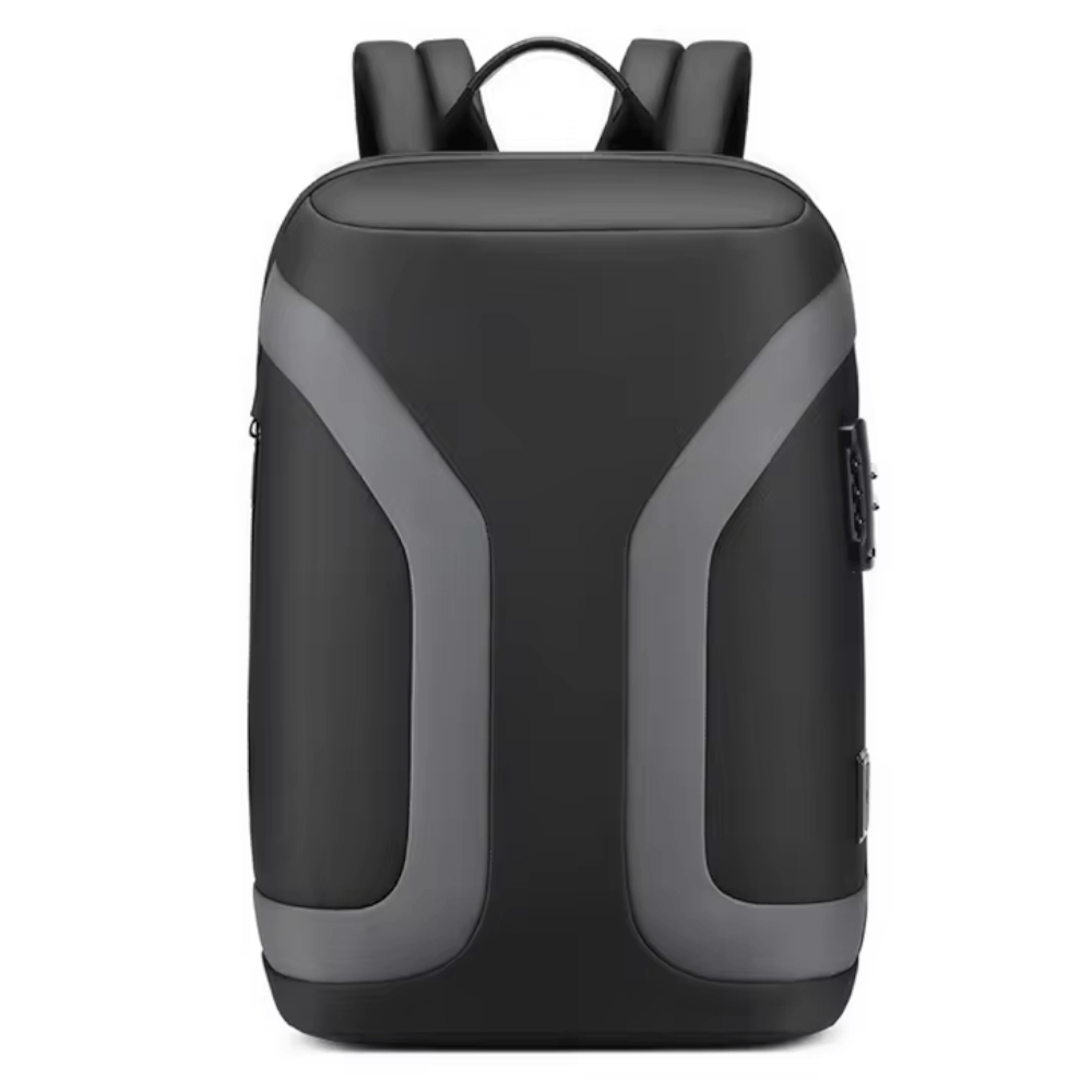 Mochila MINGLU 231030 Portalaptop 15.6  Antirrobo Viajes Urbana Usb C  Negro