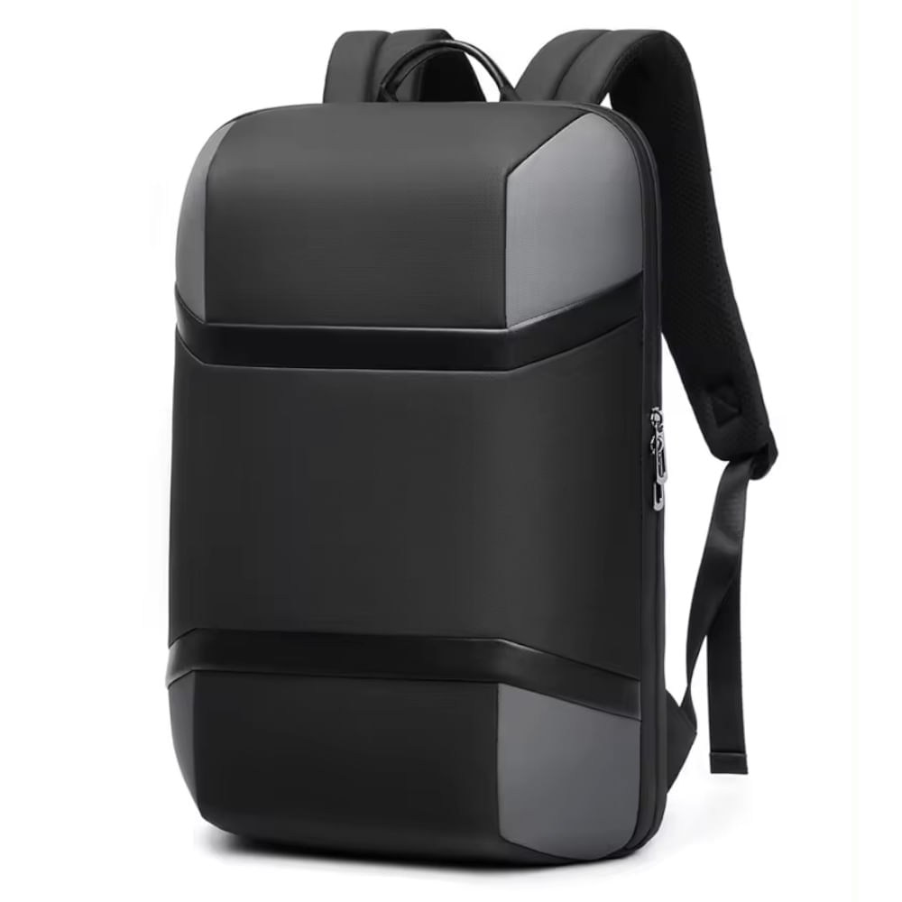 Mochila MINGLU 231031 Portalaptop 15.6 Negocios Viajes Urbana Estudio Negro