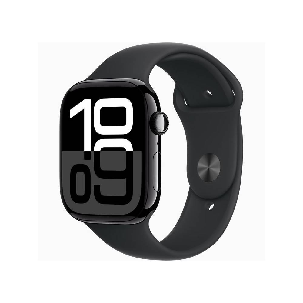 Apple Watch Series 10, 42mm Gps, Jet Black Sport Band Black ML