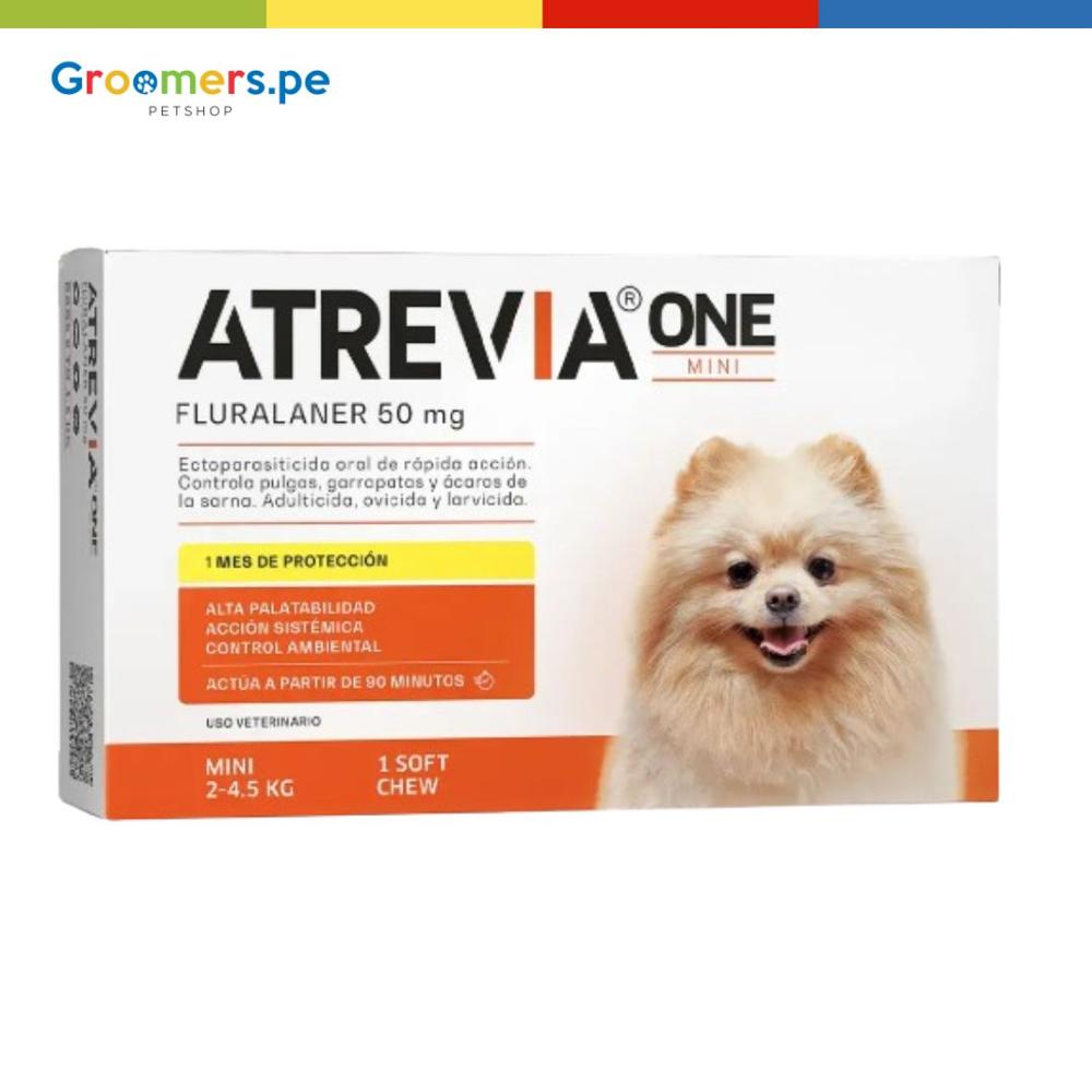 Antipulga Atrevia One Mini De 2 A 4.5 Kg - X 1 Tableta