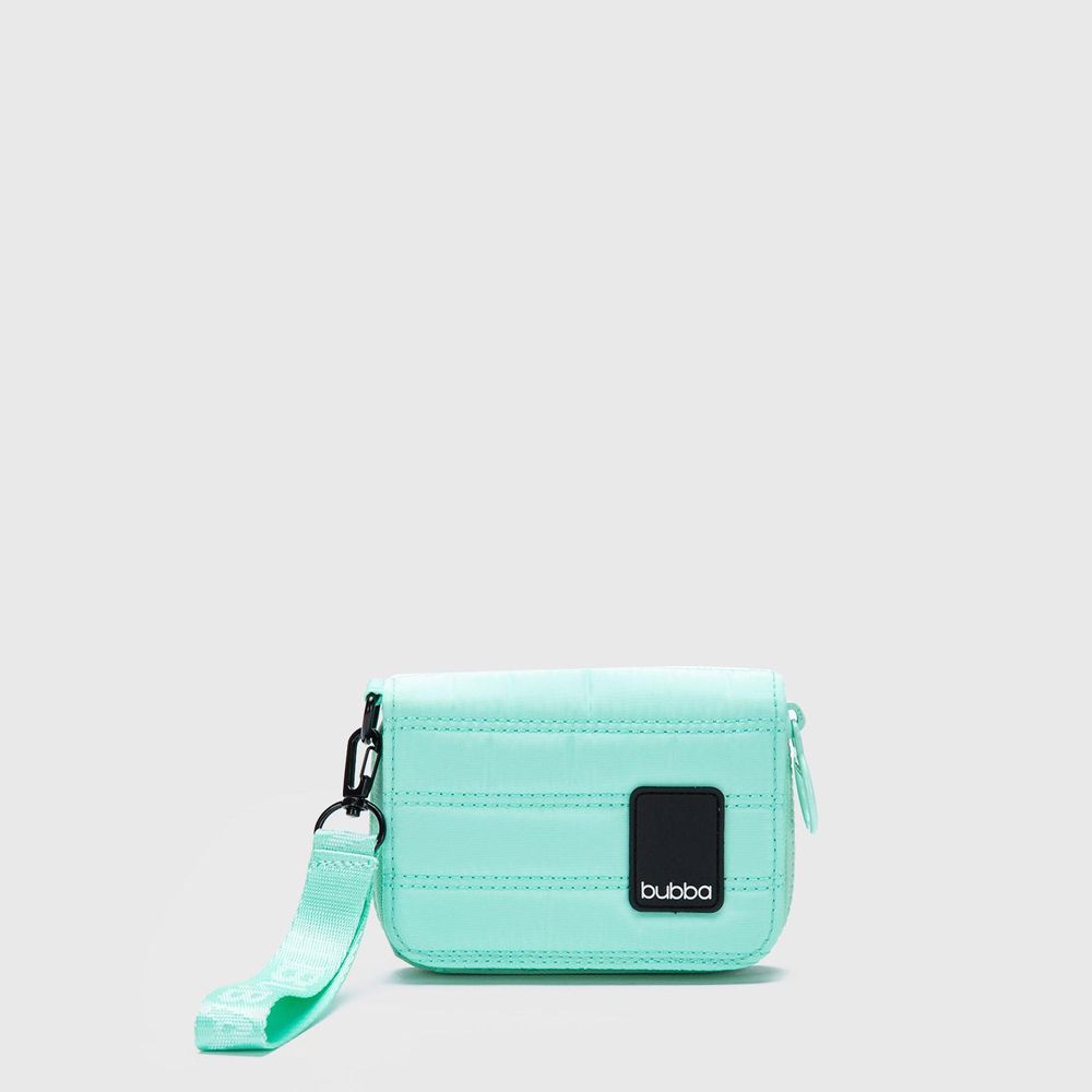 Billetera Bubba Bags Originals Matte Aqua Mini