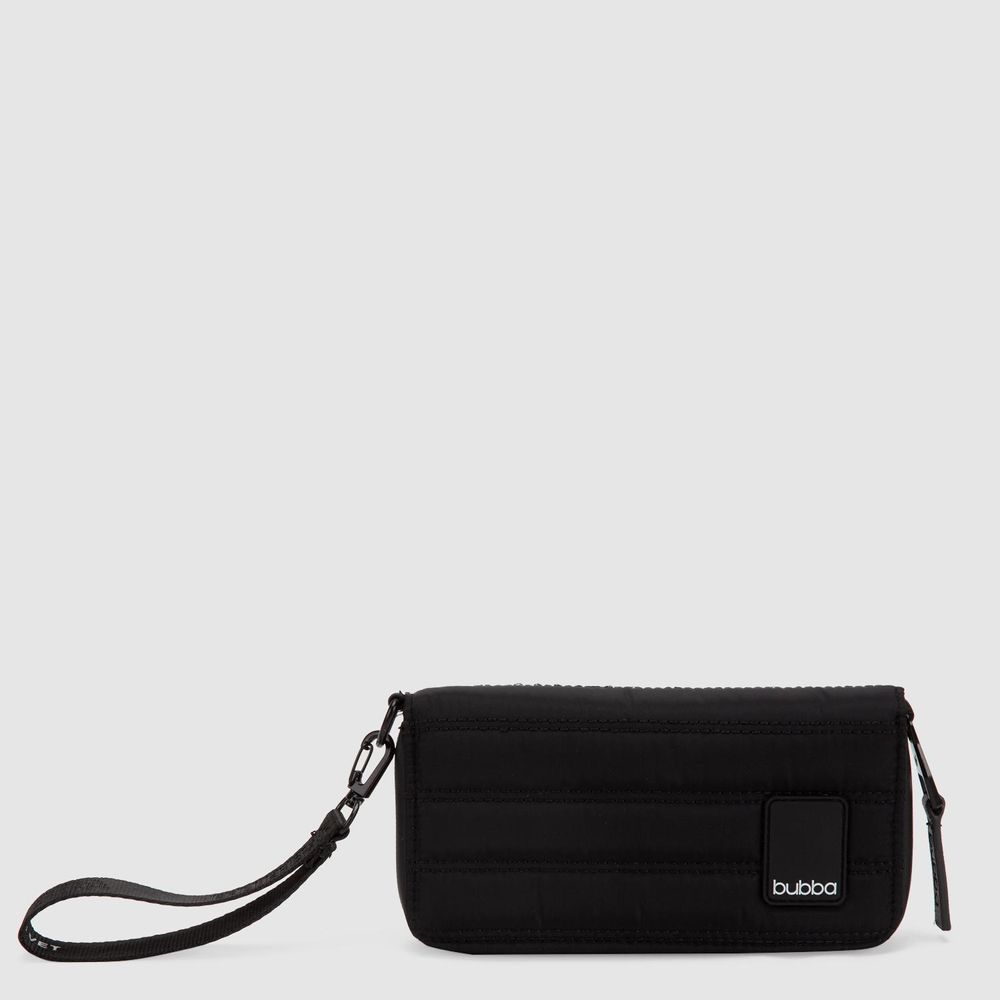 Billetera Bubba Bags Originals Matte Black Velvet R