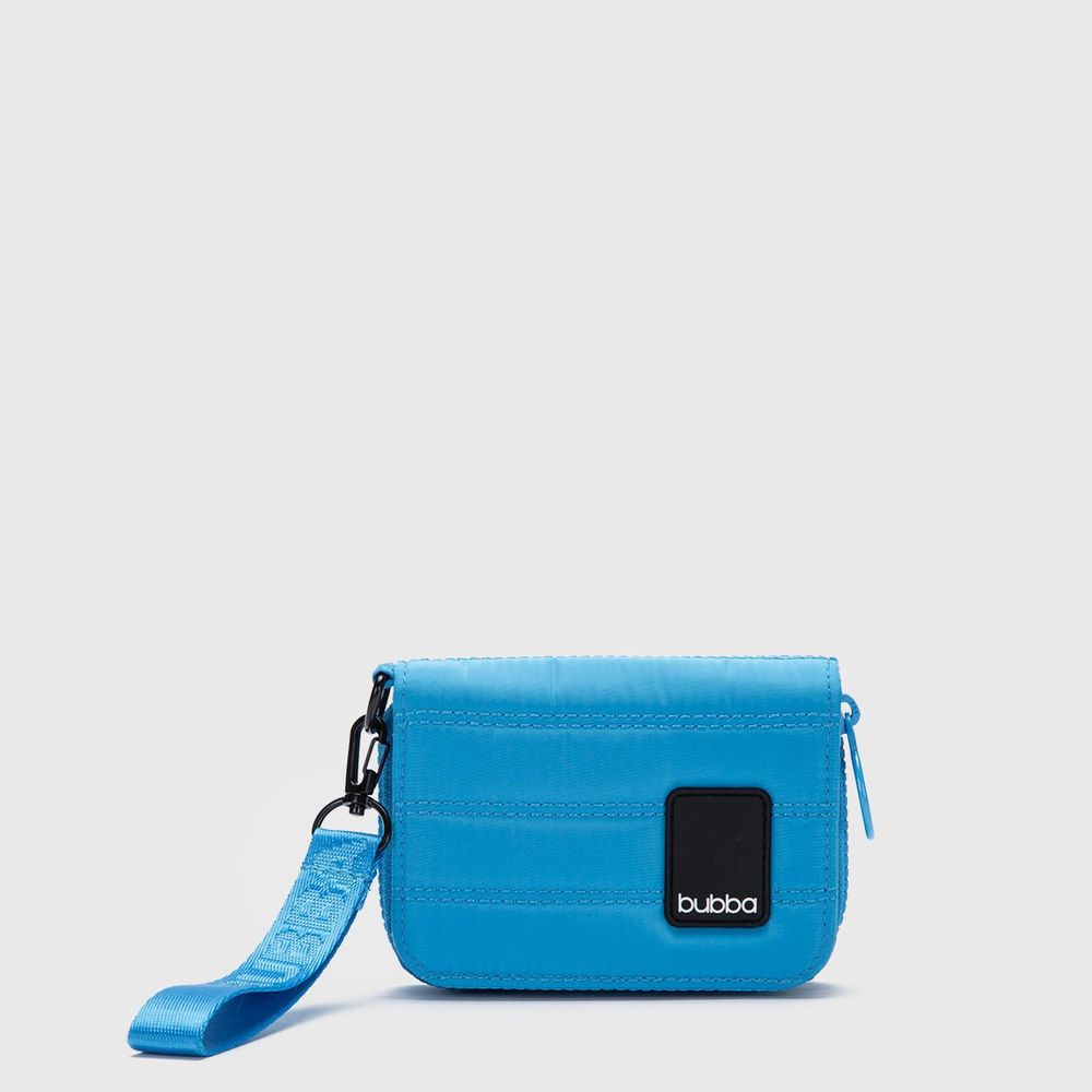 Billetera Bubba Bags Originals Matte Azure Mini