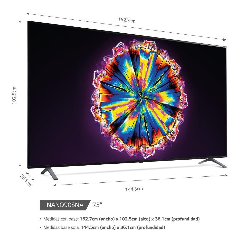Compara Televisor LG NanoCell LED 75'' 4K Smart TV AI 75NANO90 (2020)