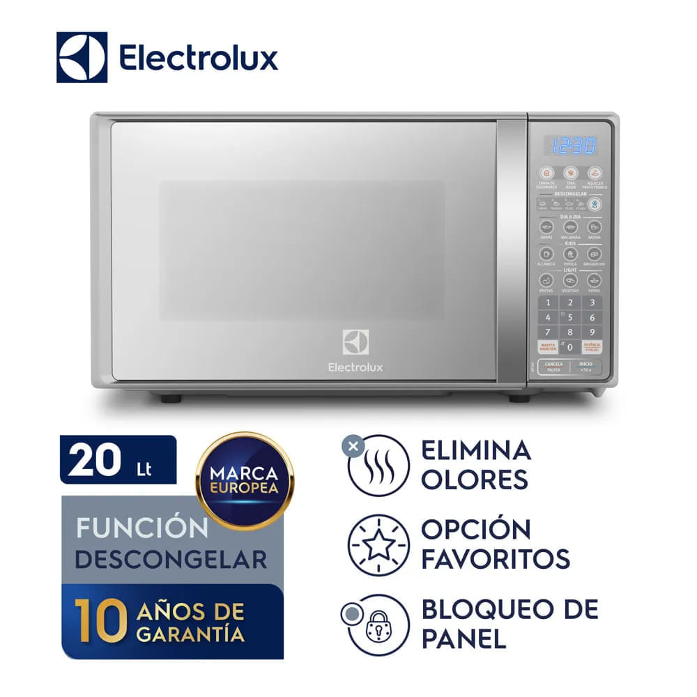 Horno Microondas Electrolux 20 Litros EMDO20S2GSRUG