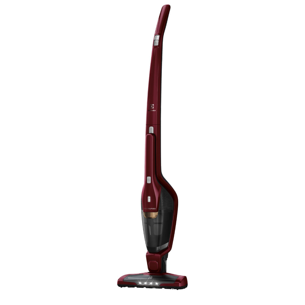 Aspiradora Ergorapido ERG23N Roja - 30 Minutos de Autonomía con Tecnología Brush Roll Clean™