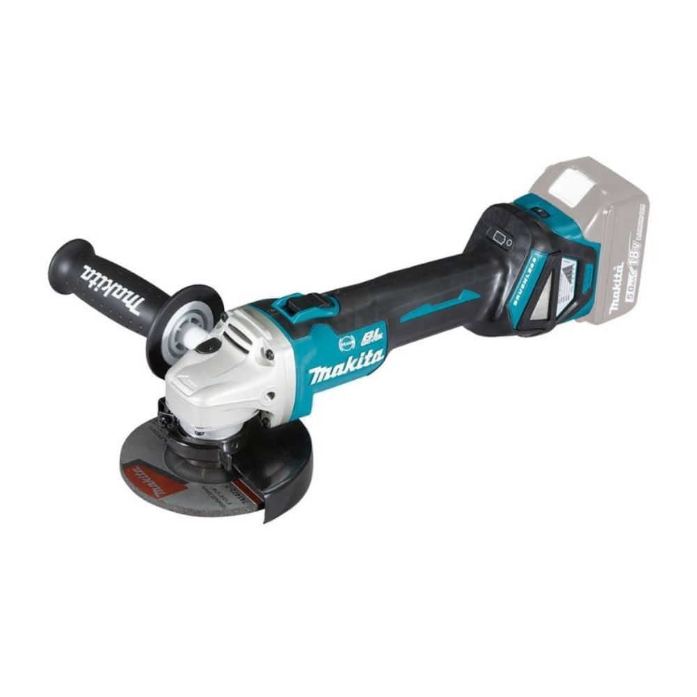 Amoladora Inalámbrica Makita DGA518Z 18V 125mm Poliamida Azul