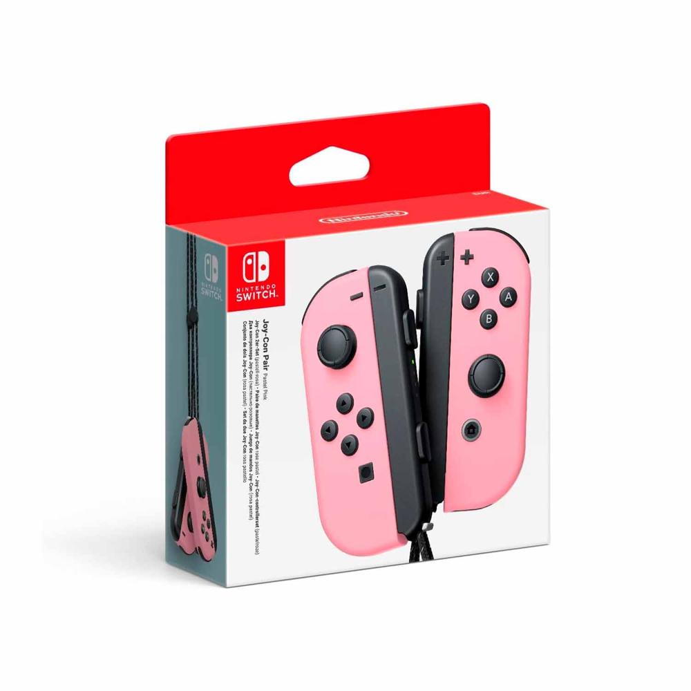Controles Joy-Con (L/R) Nintendo Switch Rosado Pastel