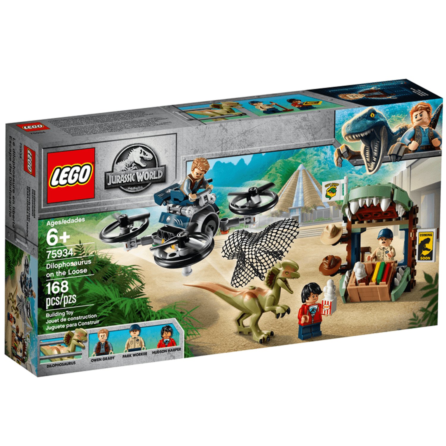 lego jurassic park juguetes