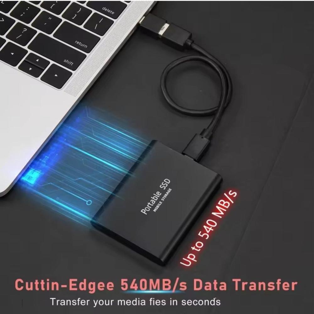 Disco Duro Externo de 16TB SSD - Gran Almacenamiento