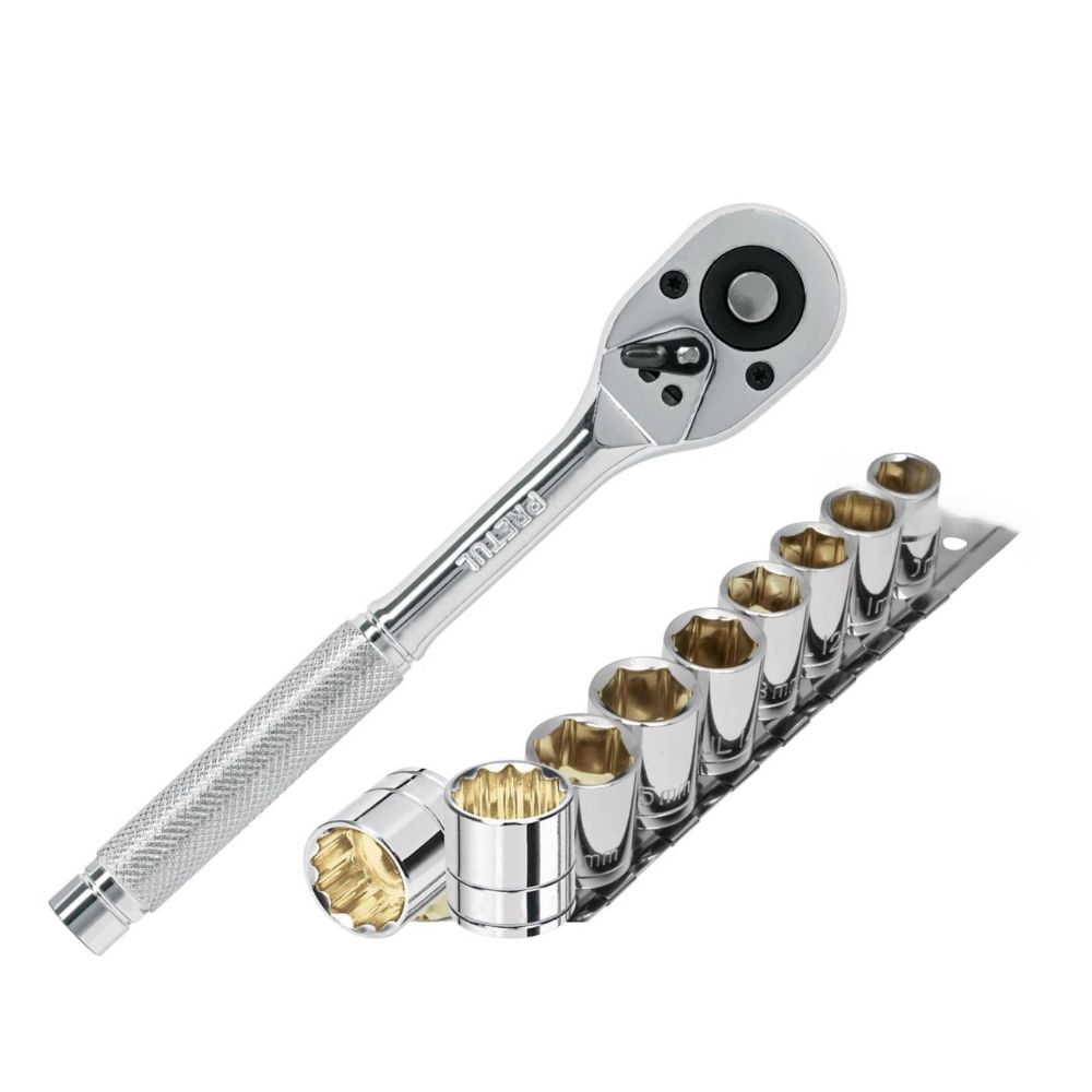 Ratchet, Matraca y Dados 3/8"" 10 Piezas Pretul
