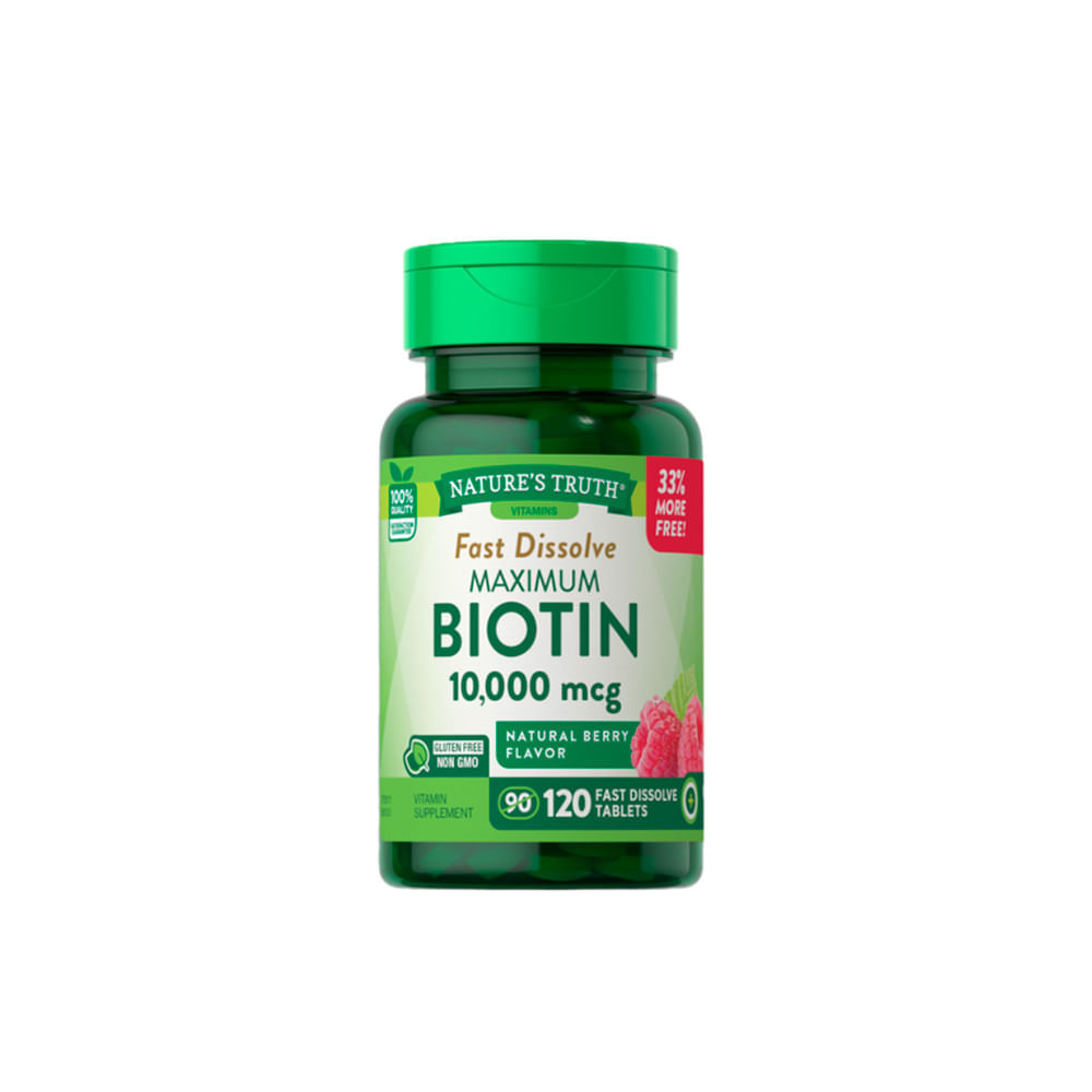 Maximun Biotin 10000 mcg Tableta