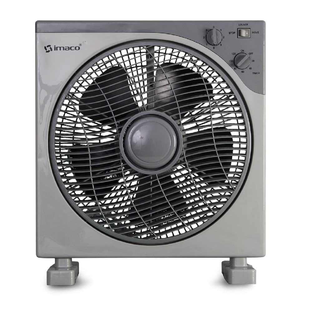 Ventilador Imaco IVA13 Tipo Box 12"" 40 Watts Gris