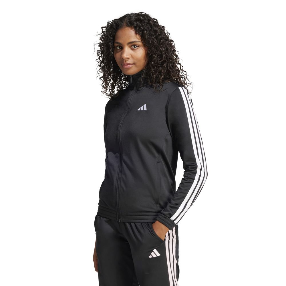 Casaca Deportiva Adidas Mujer W 3S Tt Tric Jc8889 Negro Oechsle