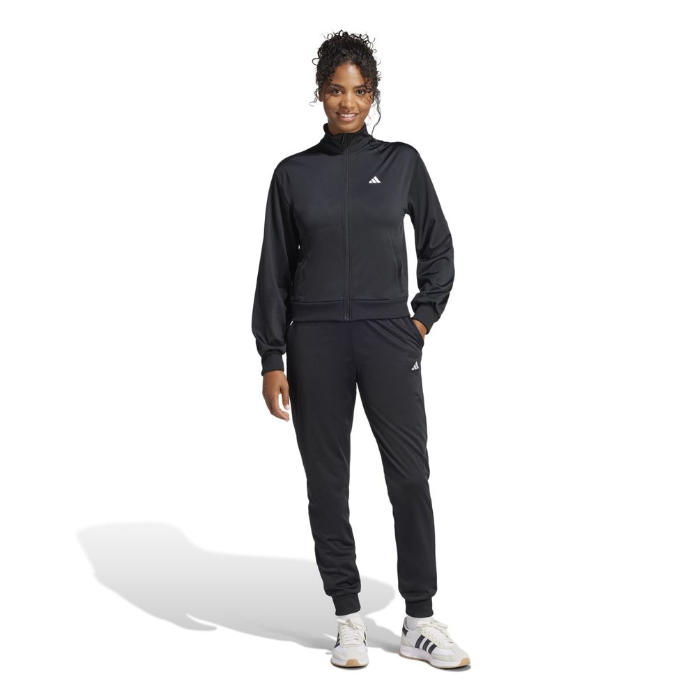 Conjunto Buzo Deportivo Adidas Mujer W Feelcozy Ts Jd4475 Negro