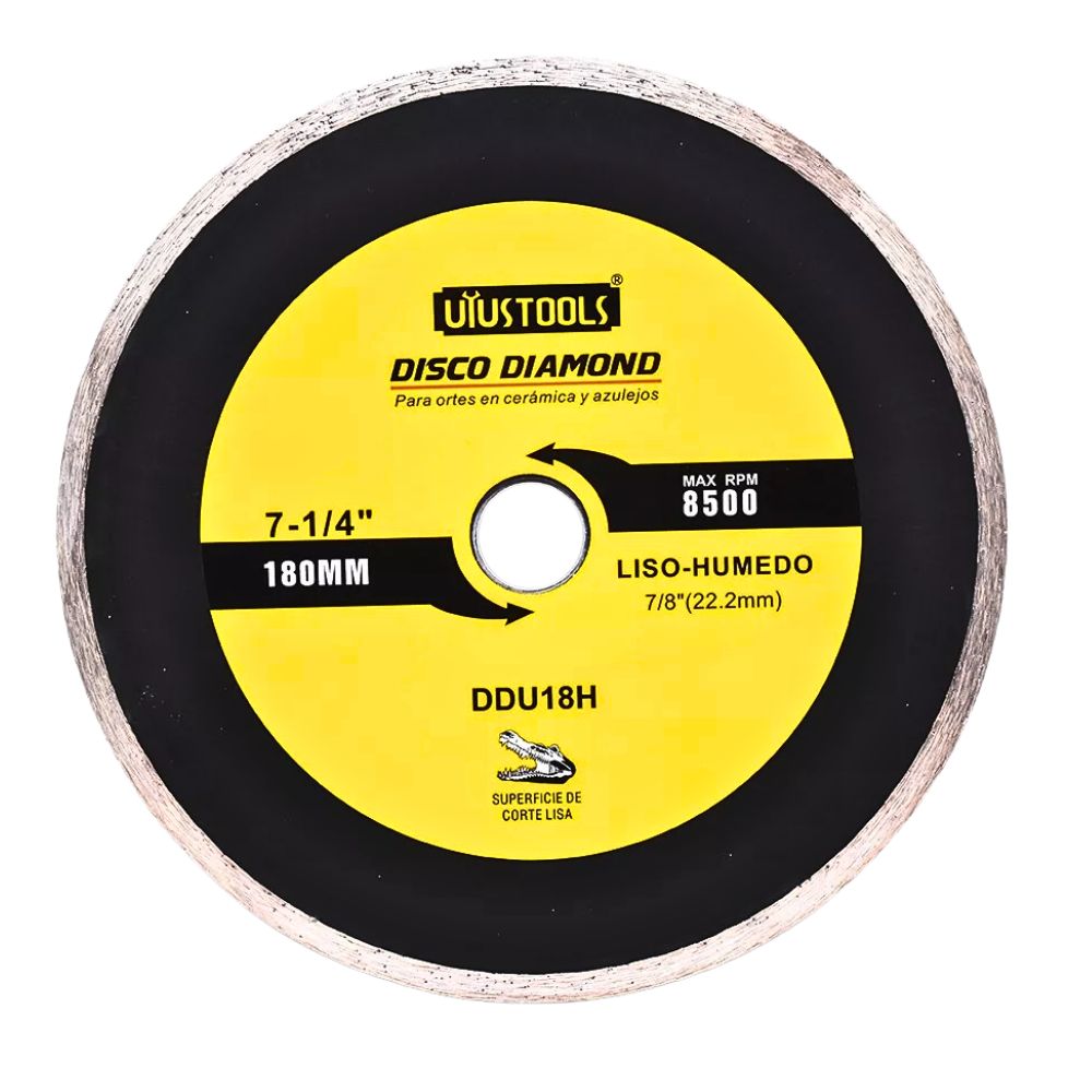 Disco Diamantado Continuo Liso-Húmedo corte Cerámi