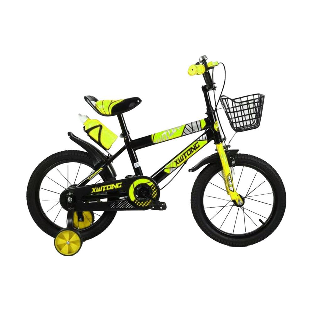 Bicicleta Para Niño Infantil Kids Aro 16 Amarillo ACW