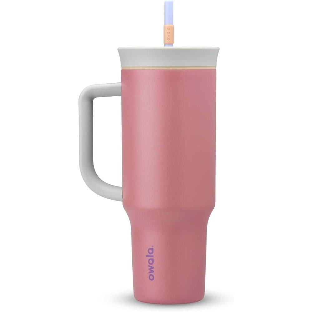 Vaso Owala C05991 Aislado 40 Onzas Rosa Yoga