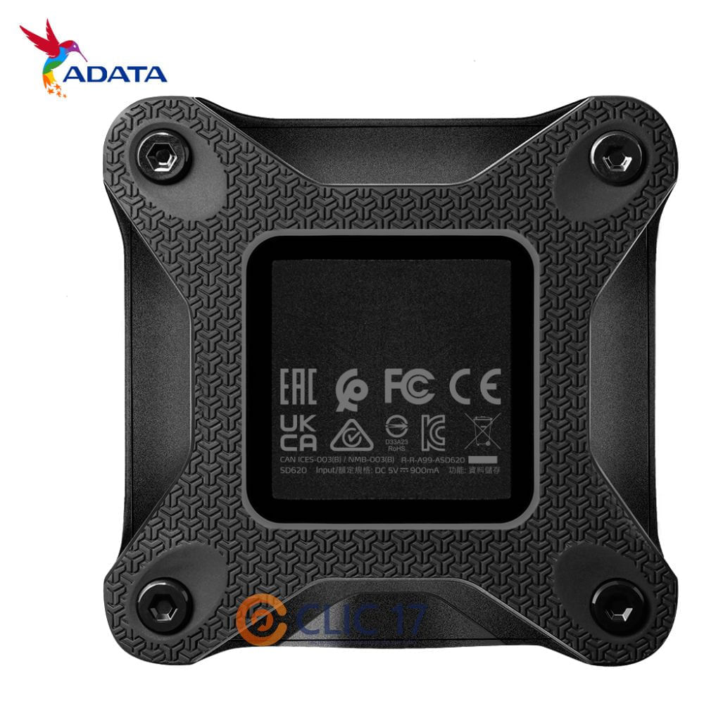 Disco Solido SSD Externo 1TB ADATA SD620 Negro USB 3.2