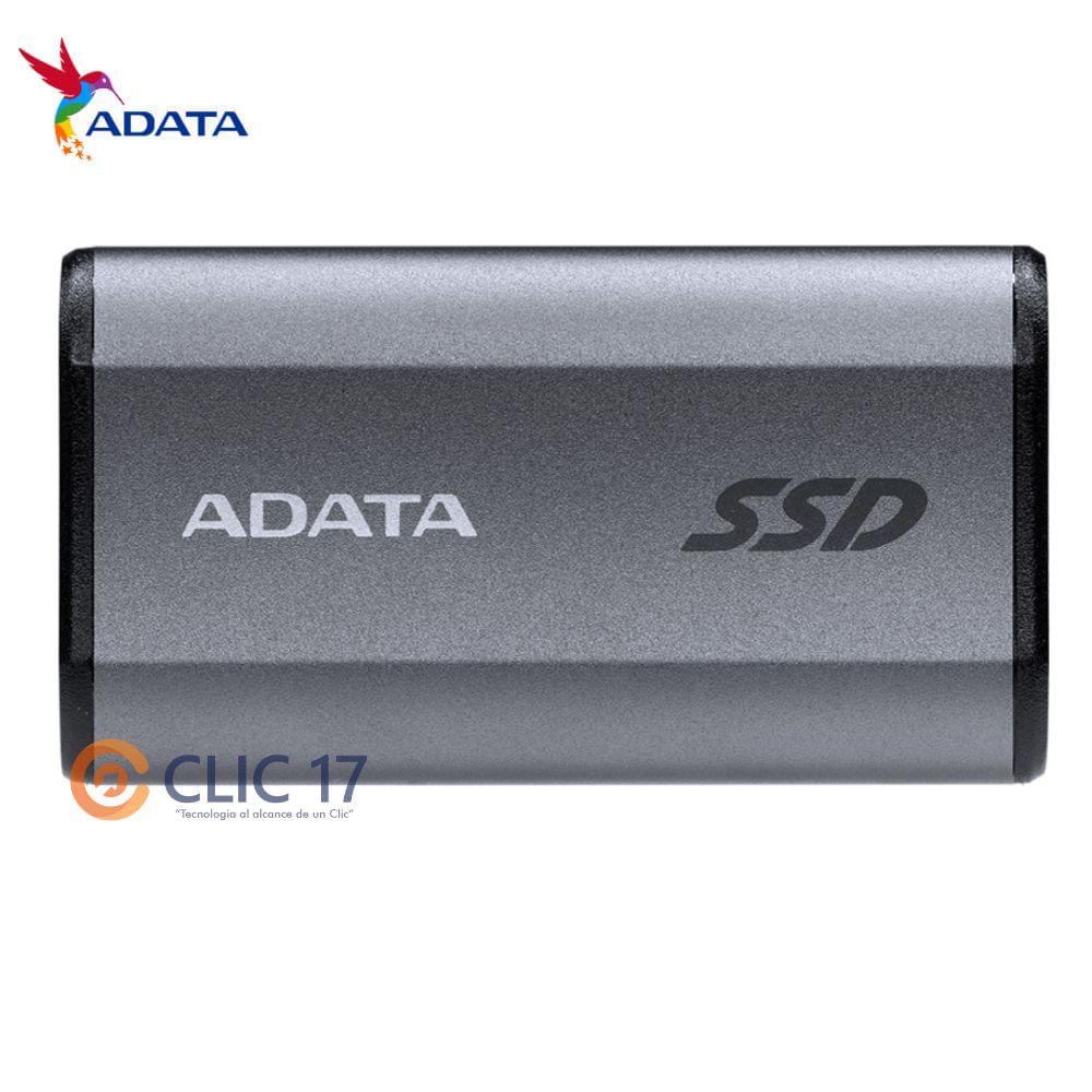 Disco Solido SSD Externo 500GB ADATA SE880 Gris Titanio USB-C 3.2