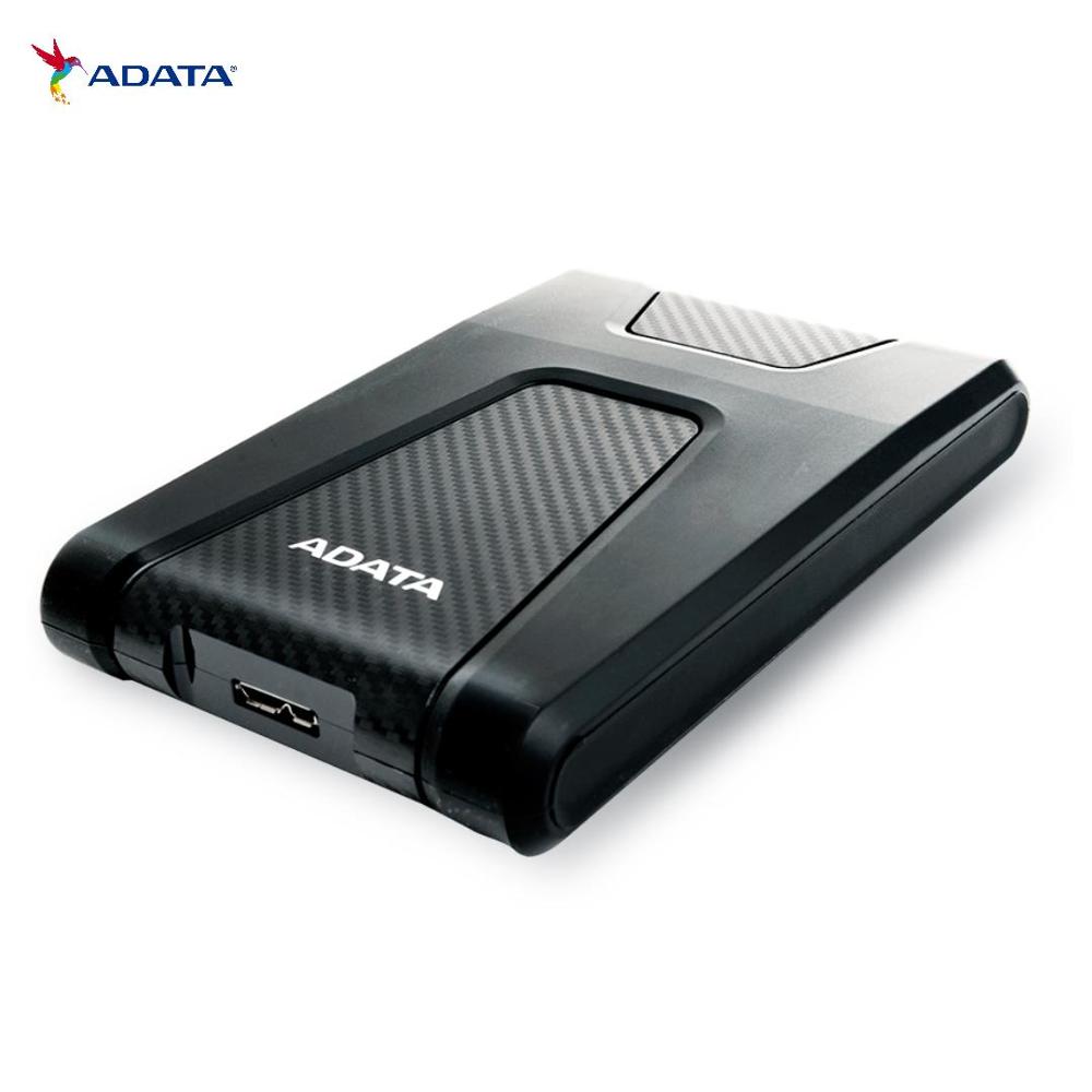 Disco Duro Externo 2TB ADATA HD650 Negro Soporta Golpes XBOX PS5