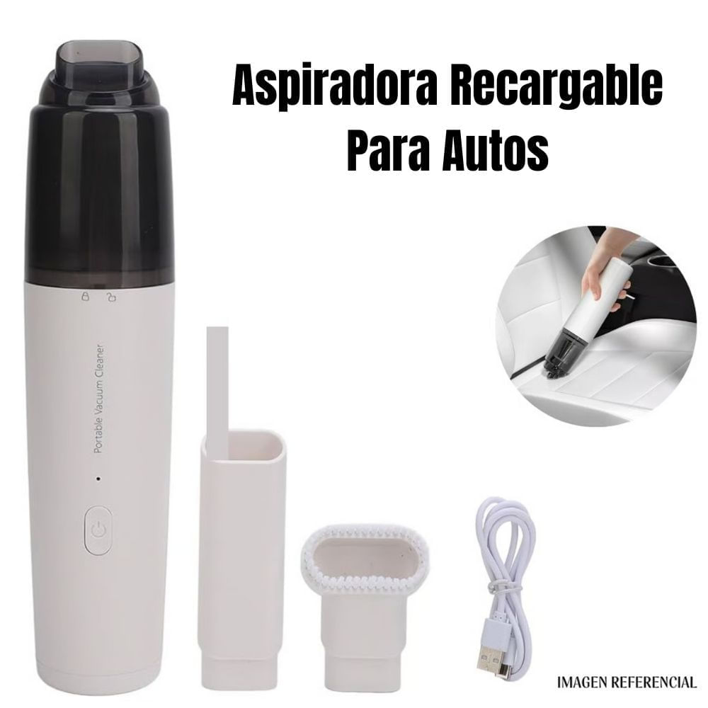 Mini Aspiradora Portátil para auto - Recargable