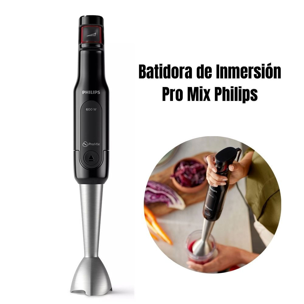 Batidora de Inmersion Manual Pro Mix Philips - HR2624
