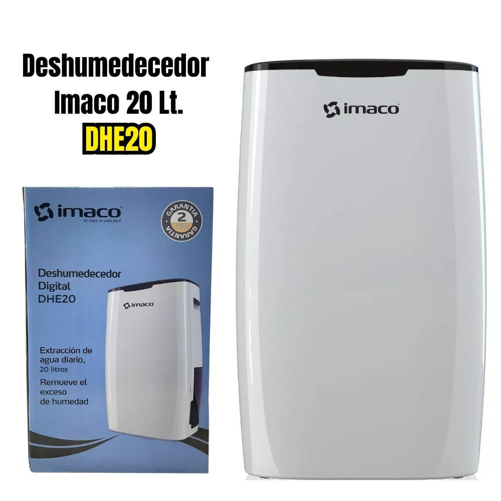 Deshumedecedor Digital Imaco de 20 Litros DHE20