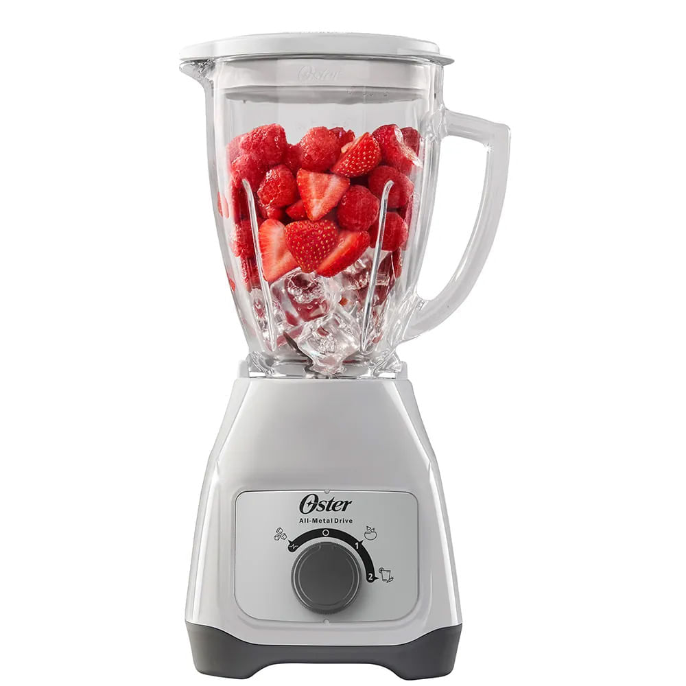 Licuadora Oster con vaso de vidrio y control de perilla BLSTKAGWRD