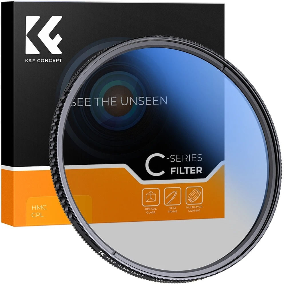 Filtro KYF Concept Polarizador 77mm CPL-SERIE C