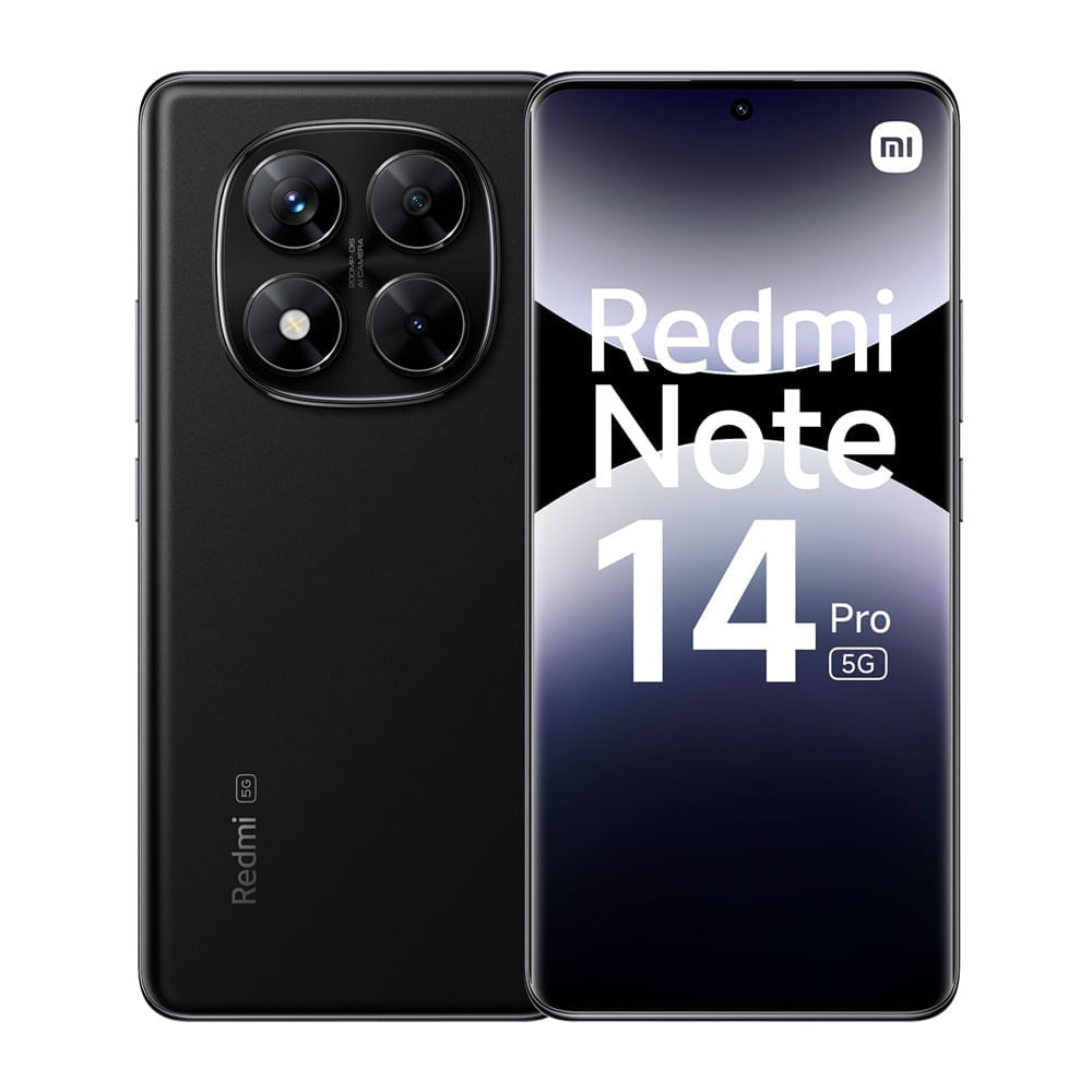 Xiaomi Redmi Note 14 Pro 5G 256GB 8GB Negro