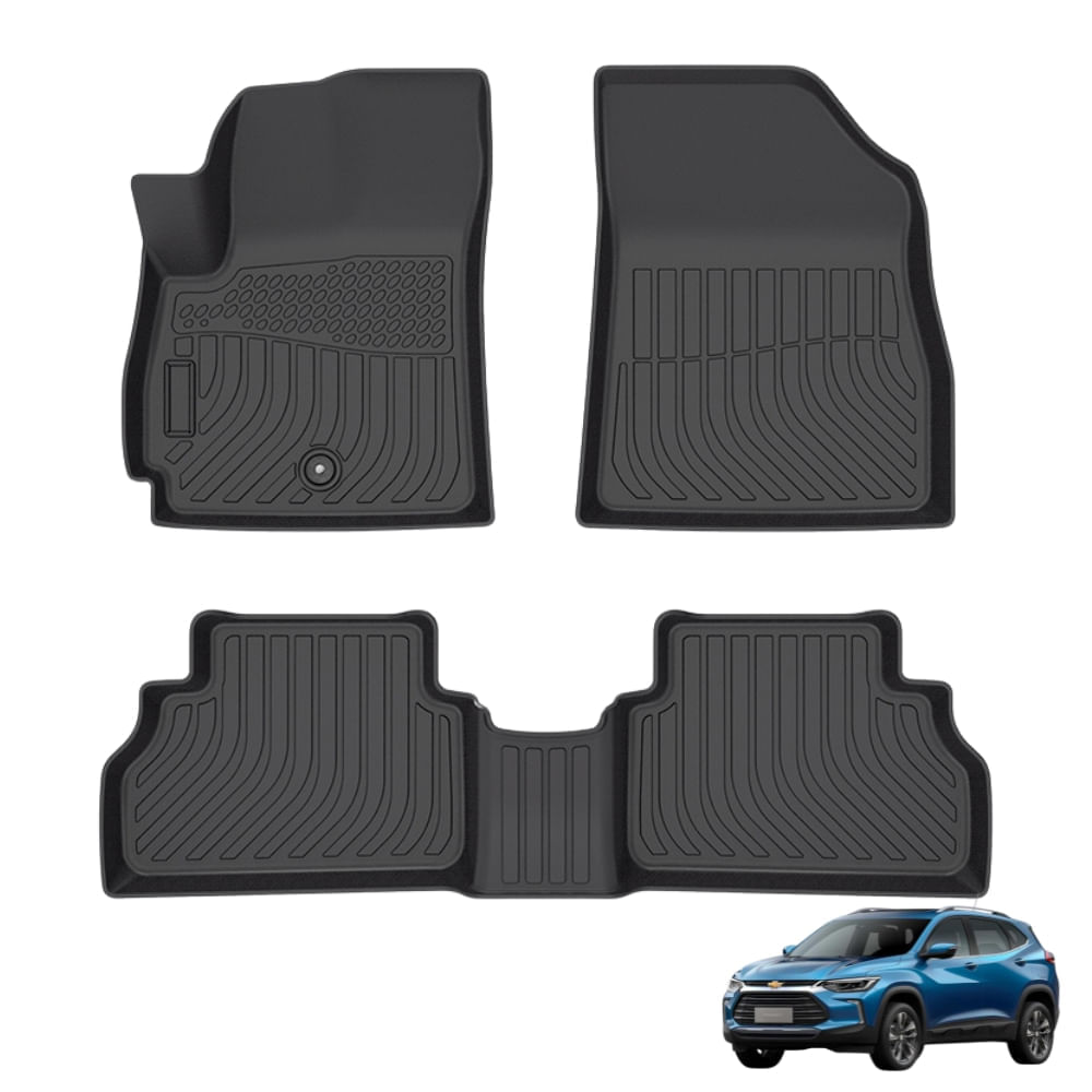 Piso de Auto 5D Para CHEVROLET TRACKER 2019-2024 - Protección Total para el Interior del Vehículo