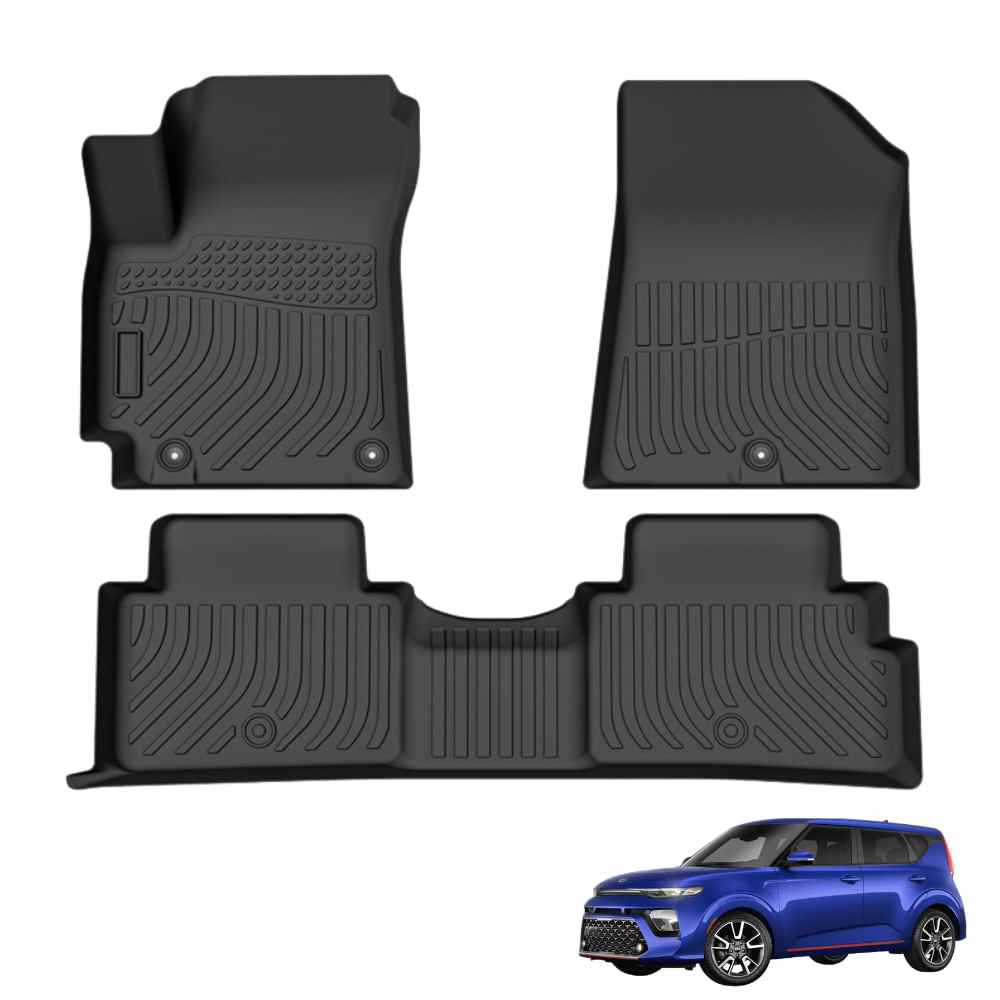 Piso de Auto 5D Para KIA SOUL 2020-2021 - Protección Total para el Interior del Vehículo