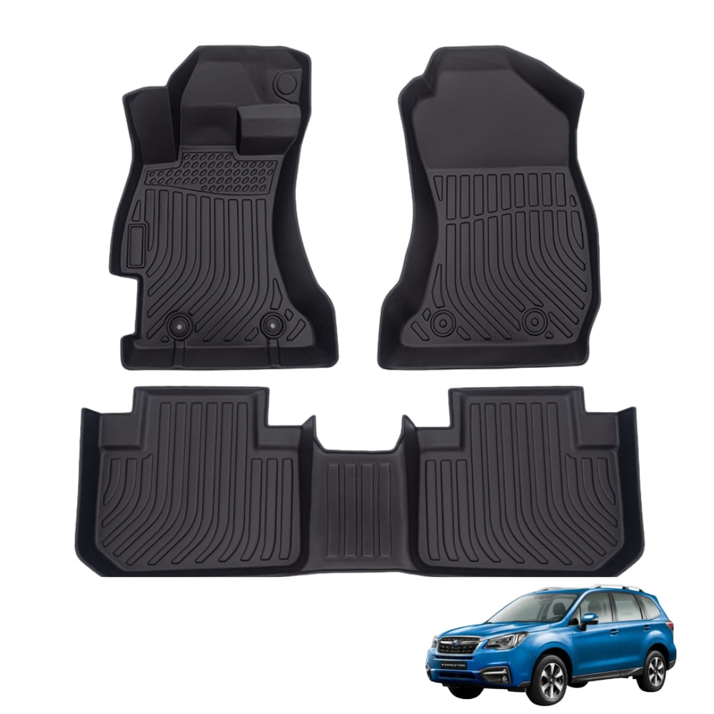 Piso de Auto 5D Para SUBARU FORESTER 2014-2018 Protección Total para el Interior del Vehículo