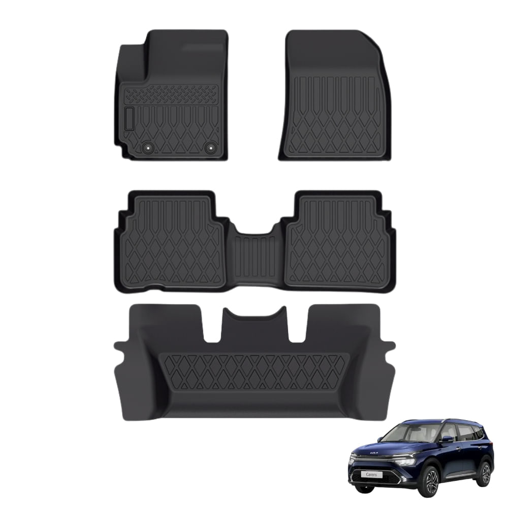 Piso de Auto 5D Para KIA CARENS 2023 - Protección Total para el Interior del Vehículo