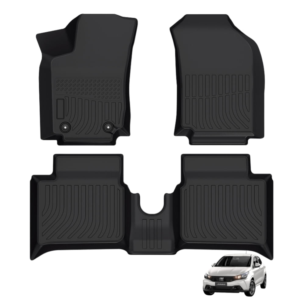 Piso de Auto 5D Para FIAT ARGO 2023+ - Protección Total para el Interior del Vehículo