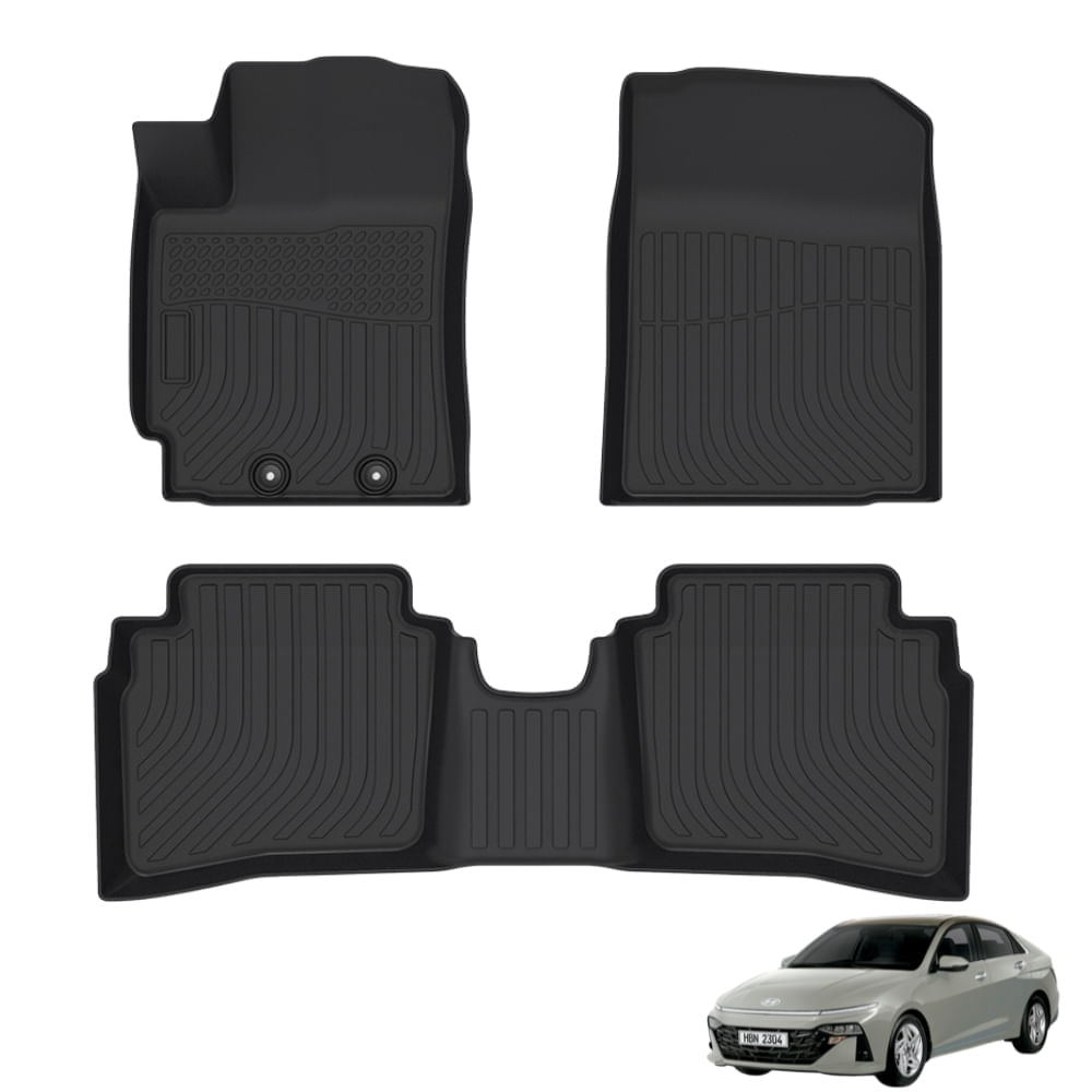 Piso de Auto 5D Para HYUNDAI ACCENT 2024+ - Protección Total para el Interior del Vehículo