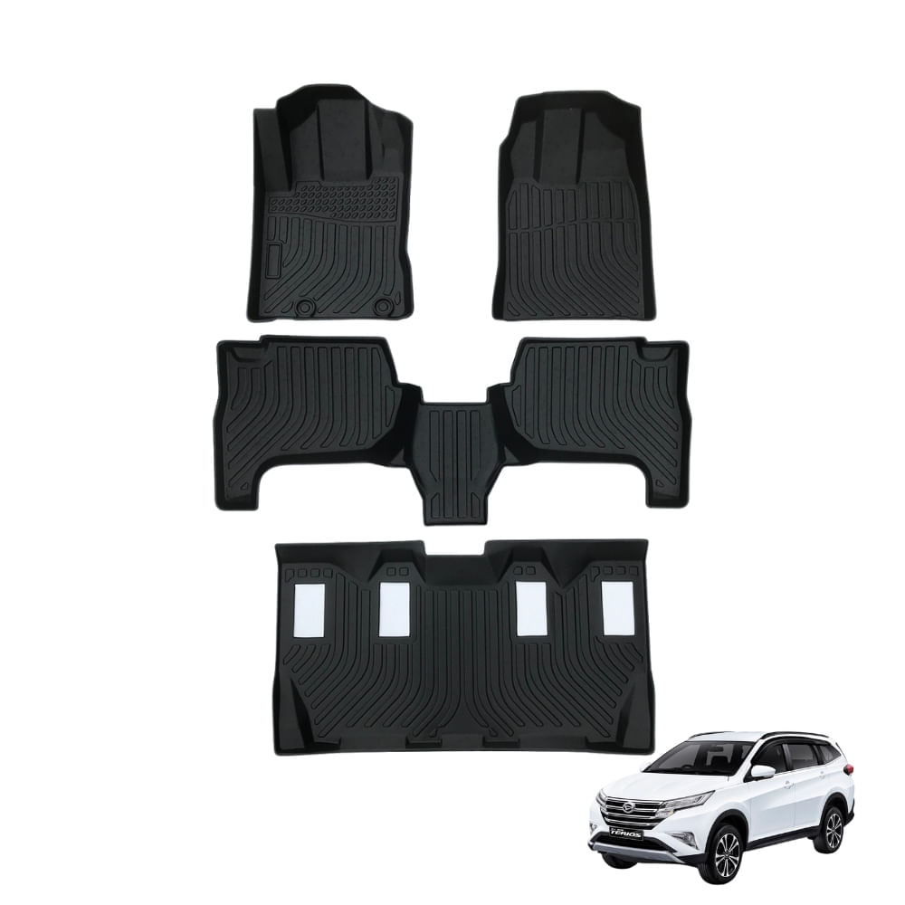 Piso de Auto 5D Para TOYOTA RUSH 2018- 2024 - Protección Total para el Interior del Vehículo