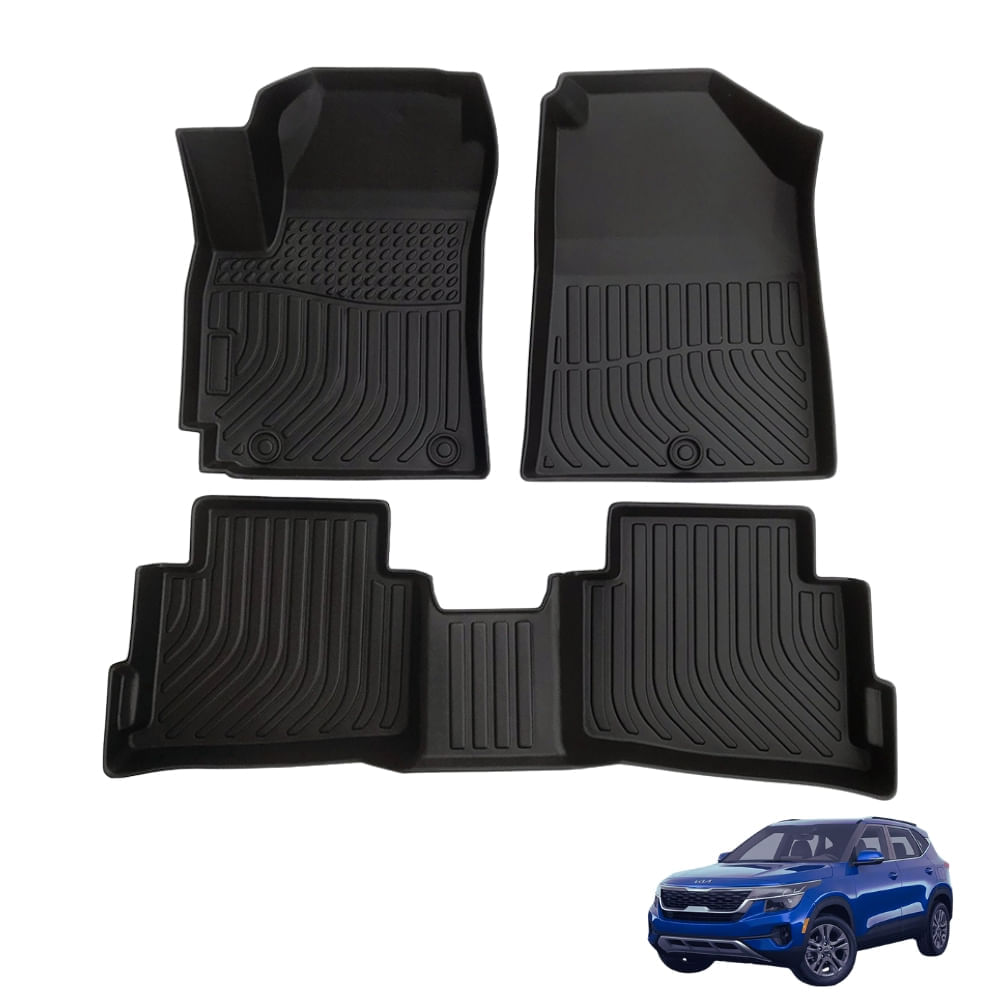 Piso de Auto 5D Para KIA SELTOS 2020-2025 - Protección Total para el Interior del Vehículo